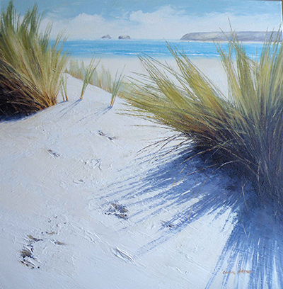 Godrevy Shadows - Caroline Atkinson